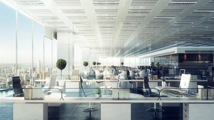 写字楼内部效果图