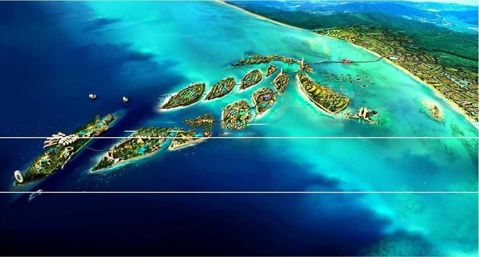 龙沐湾“Ocean 18” 群岛项目效果图