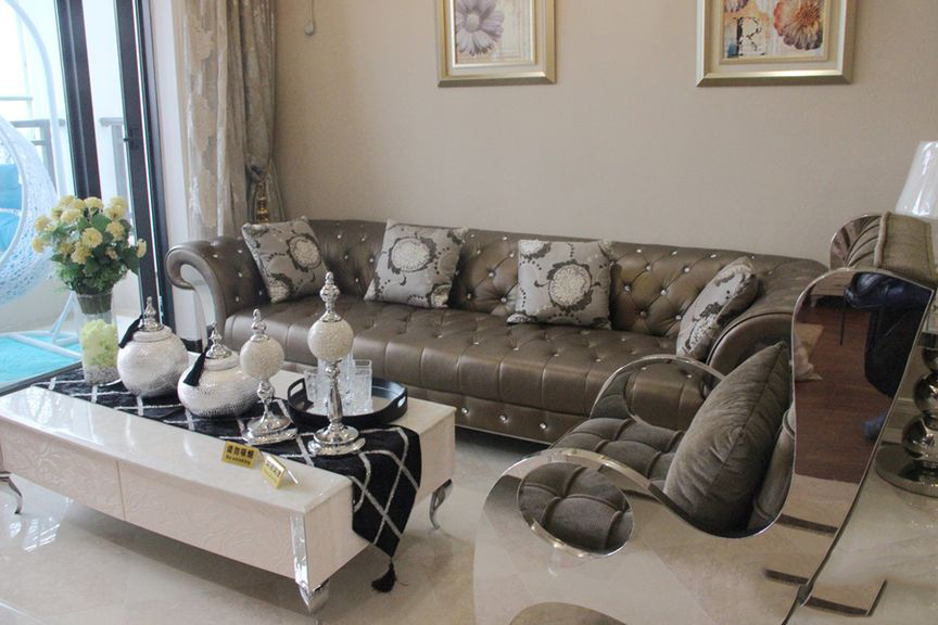 B栋b户型79平米样板间客厅