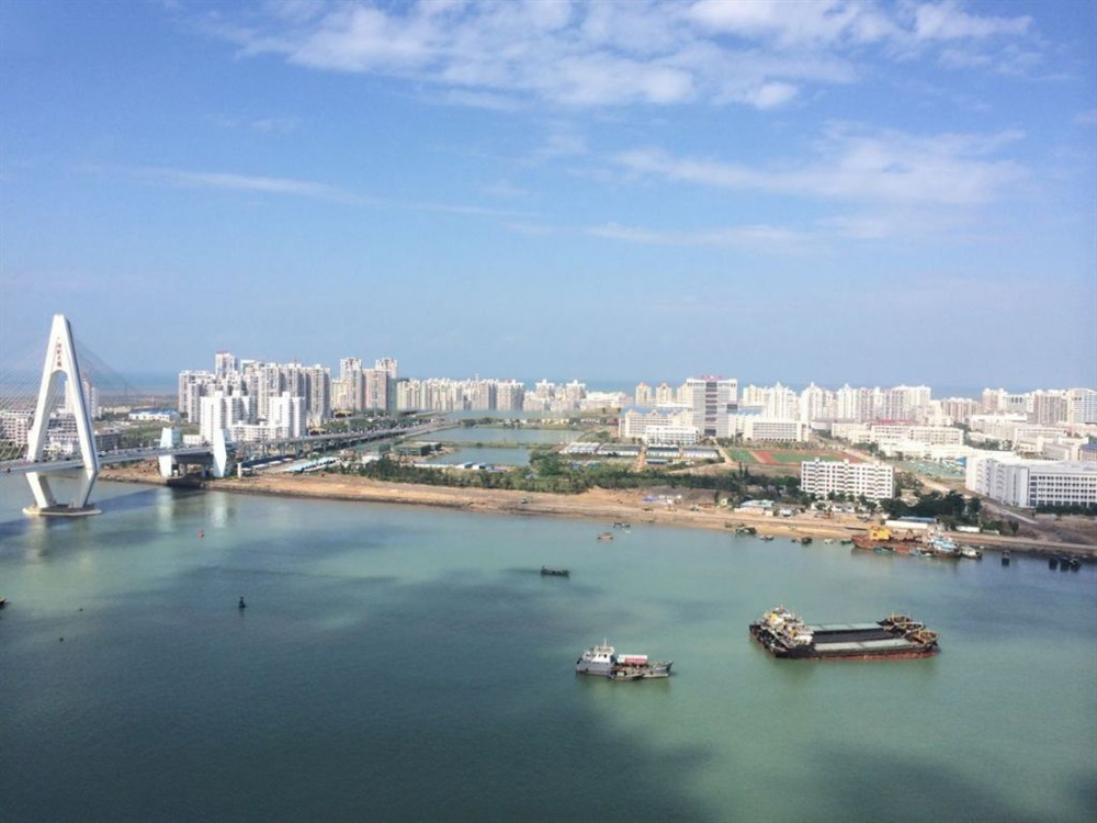 社区一线海景