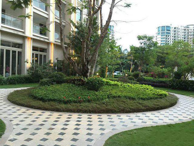 和熙公馆小区园林实景图