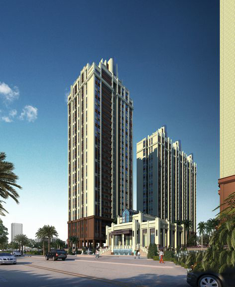 会所日景效果图