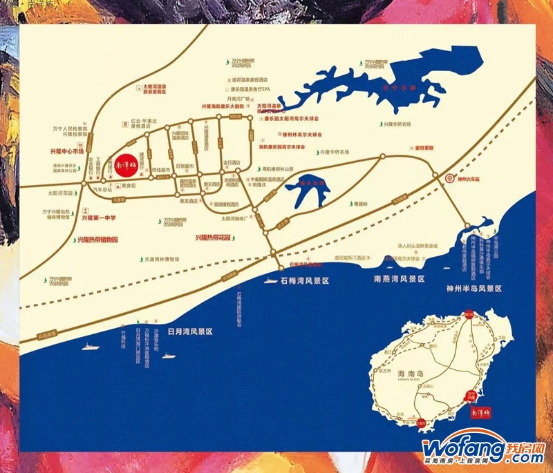 兴隆·南洋坊区位图