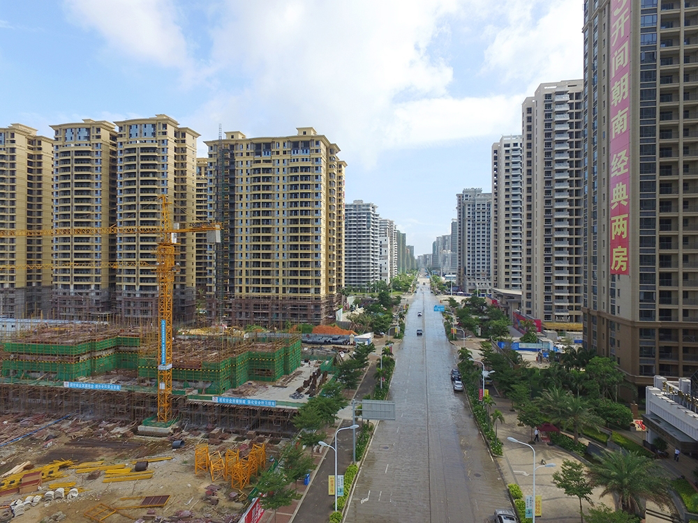 航拍：周边道路实景