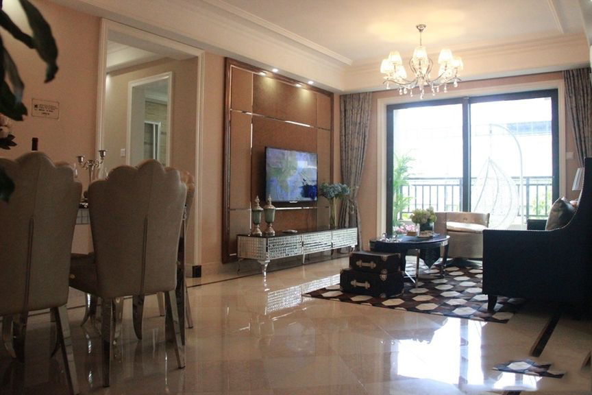 86㎡样板间客厅