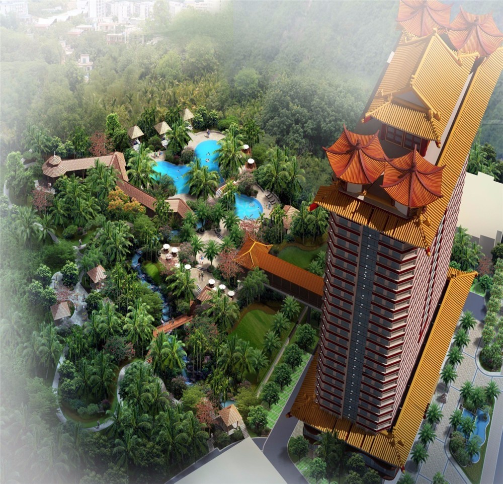 泰鑫花园鸟瞰图