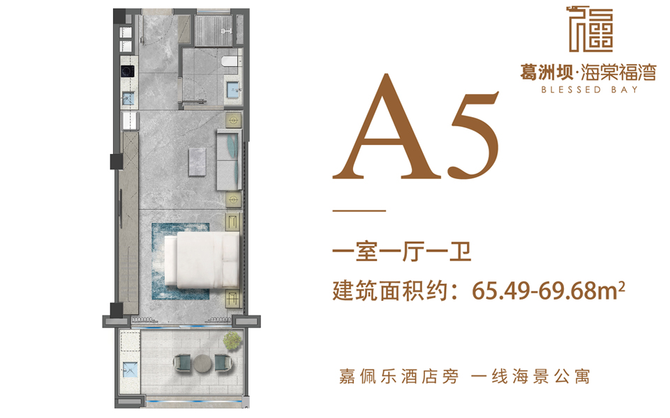 公寓-A5户型 1房