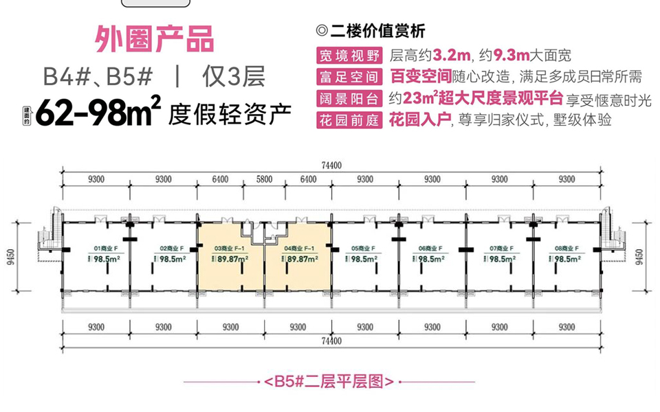 B5#二层03、04户型