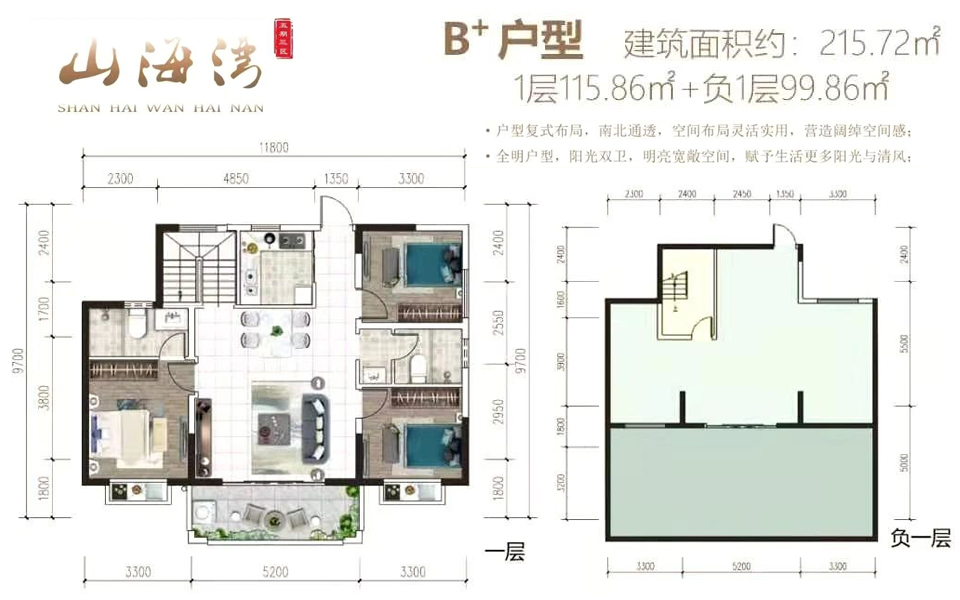 五期三区B+户型