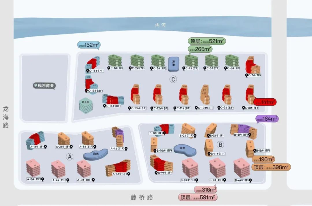 楼栋分布图